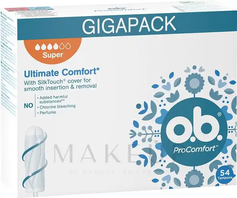 Super Tampons, 54 pcs - Bath and Body