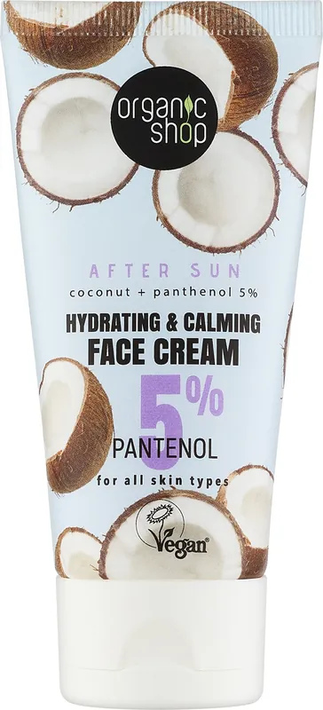 After Sun Calming Face Cream - Skin Care Products