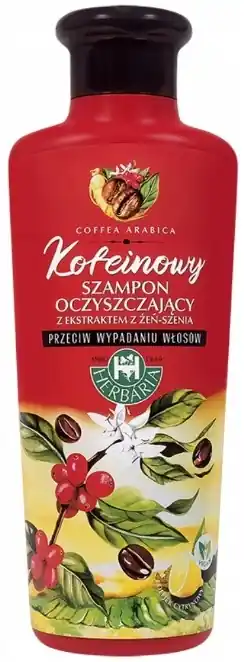 Hair Shampoo with Ginseng and Caffeine