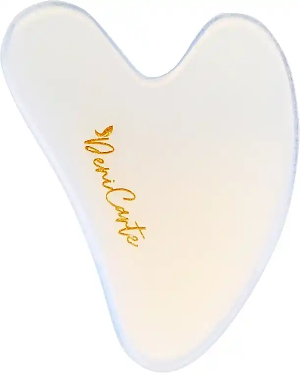 Gua Sha Face Massager, with inscription - Accessories