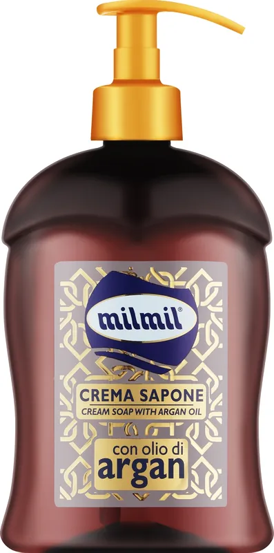 Liquid Cream Soap "Argan Oil", with dispenser - Bath and Body
