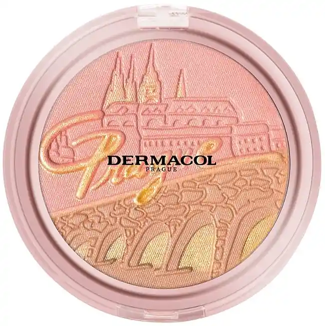 Dermacol Bronzing and Highlighting Powder With Blush - Makeup