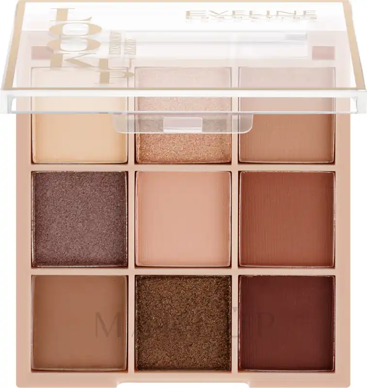 Eveline Cosmetics Look Up Neon Eyeshadow Palette - Makeup