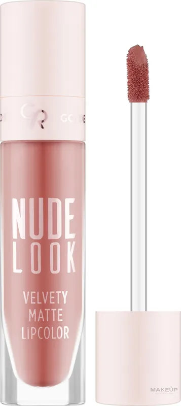 Golden Rose Nude Look Velvety Matte Lipcolor - Makeup