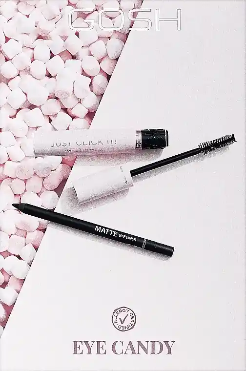Gosh Copenhagen Eye Candy (eyeliner/1.2g + mascara/10ml) - Makeup