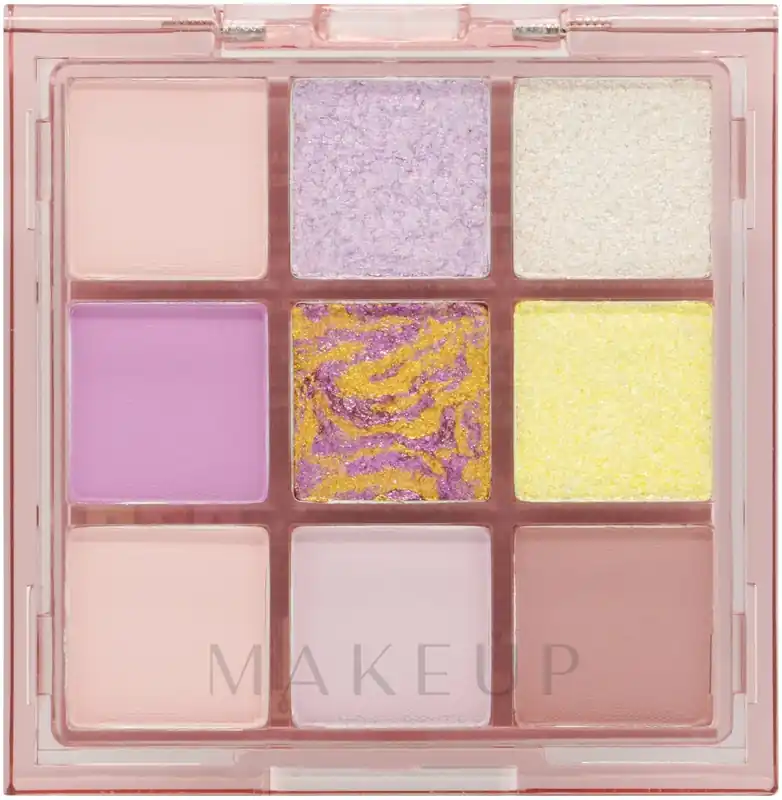 W7 Soft Hues Pressed Pigment Palette - Makeup