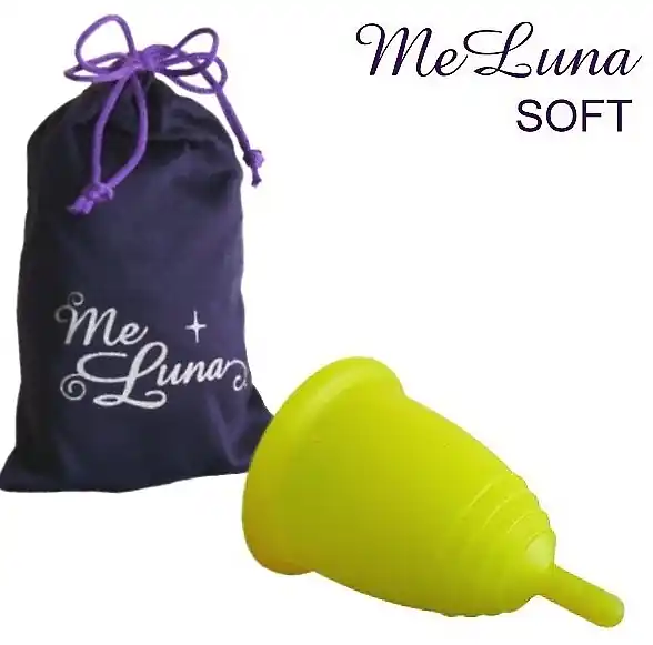 Menstrual Cup with Stem, size S, golden - Accessories
