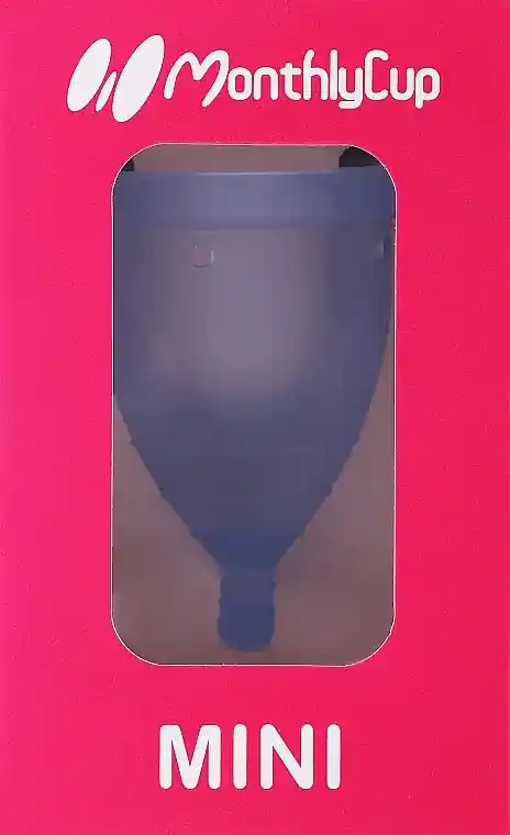 Menstrual Cup, mini size, blue sapphire - Accessories