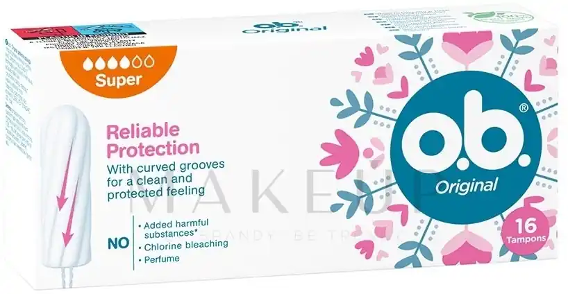 Tampons Super, 16 pcs - Bath and Body