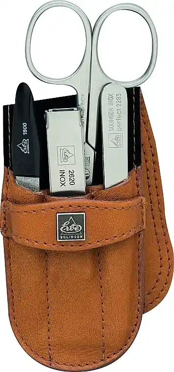4-Piece Manicure Set 'Cognac'