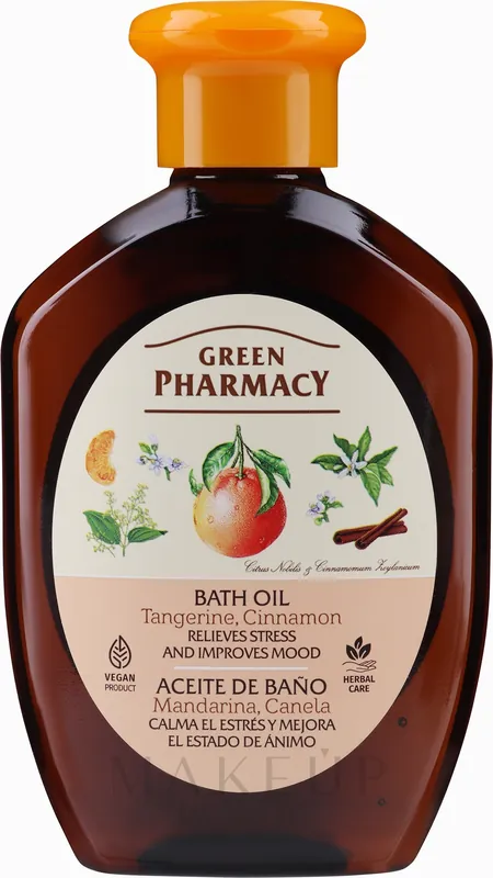 Bath & Shower Oil "Tangerine & Cinnamon" - Bath and Body