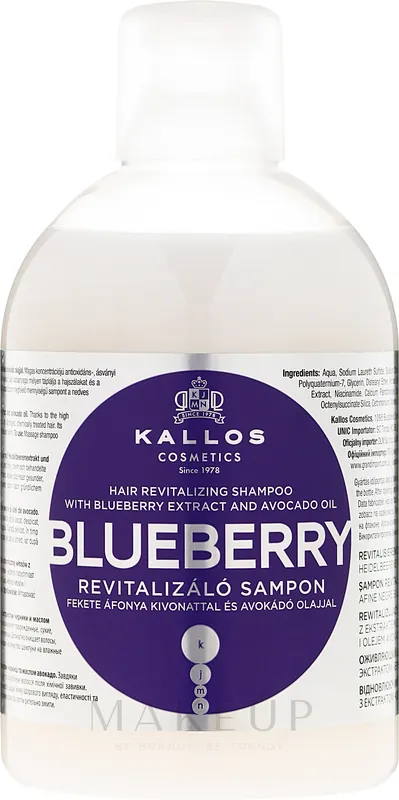 Reviving Blueberry Extract Shampoo - Hair