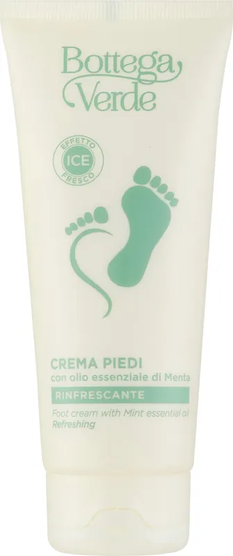 Foot Cream with Mint Essential Oil - Bath and Body