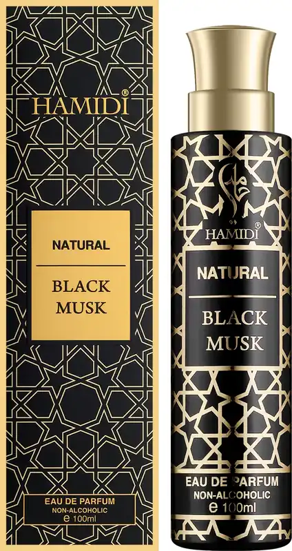 Hamidi Natural Black Musk Water Perfume