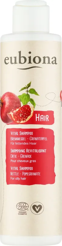 Nettle & Pomegranate Shampoo for Oily Hair