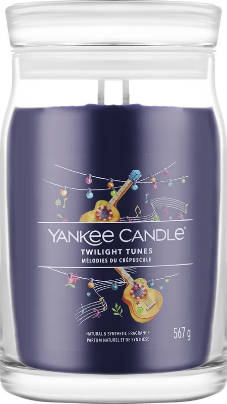 Scented Candle in Jar 'Twilight Tunes', 2 wicks - Bath and Body