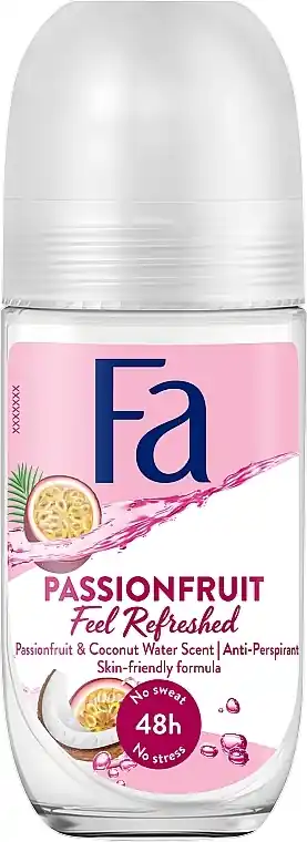 Roll-On Deodorant 'Passion fruit. A feeling of freshness'