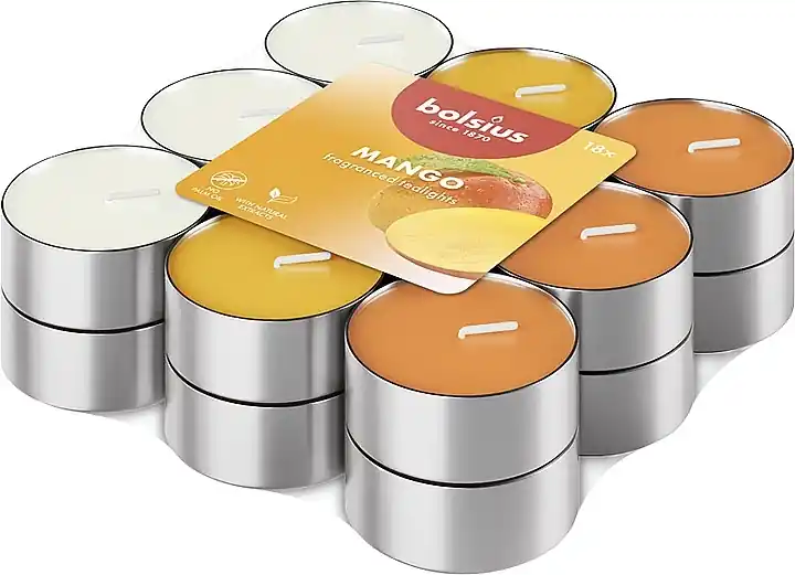 Mango Tealight Set, 18x3.5H - Bath and Body