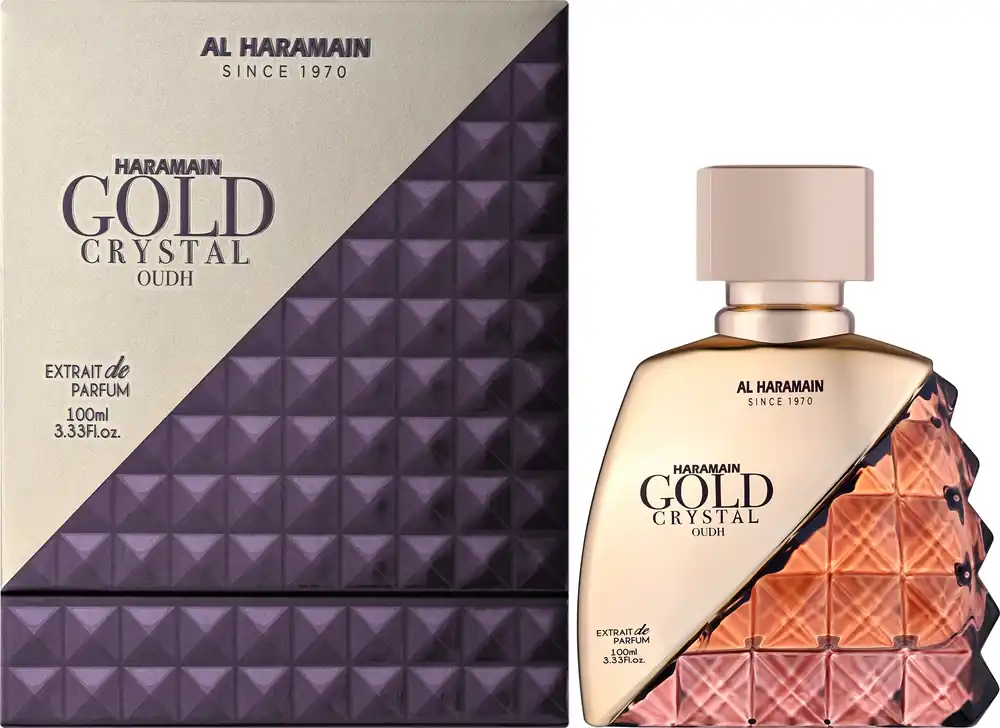 Al Haramain Gold Crystal Oudh - Perfume