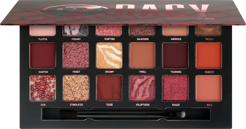 W7 Racy Pressed Pigment Palette - Makeup