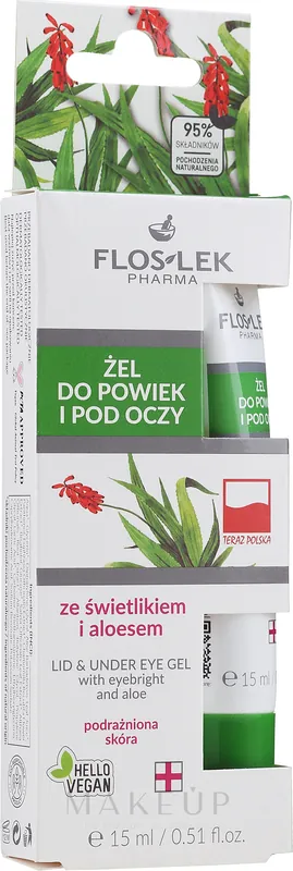 Lid and Under Anti-Aging Eye Gel with Eyebright and Aloe