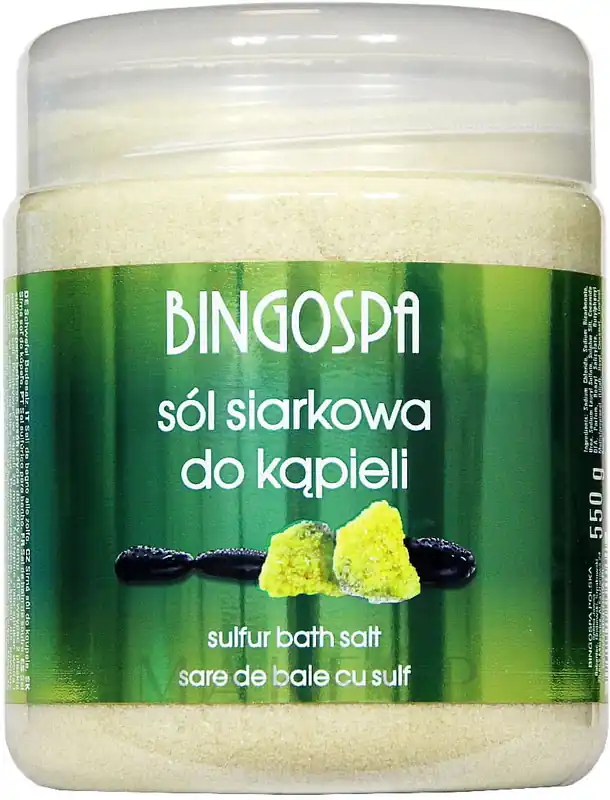 Sulphur Bath Salt - Bath and Body