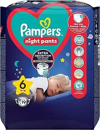 Night Diaper Pants 6 (13 + kg), 19 pcs - Health & Care