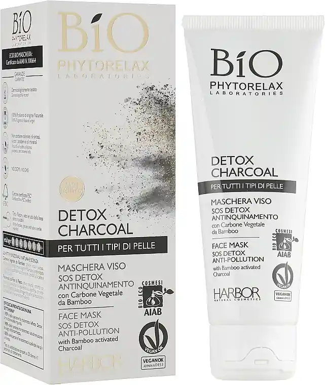 Face Cleansing Detox Mask with Activated Charcoal - Skin Care Products