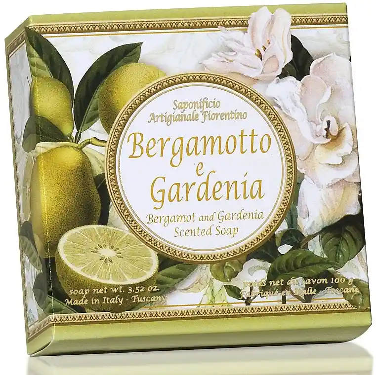 Bergamot & Gardenia Natural Soap - Bath and Body