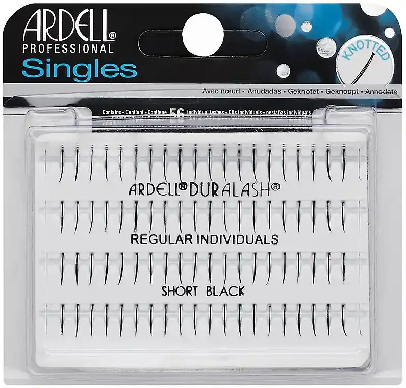 Ardell Singles Regular Short Black Lashes - Makeup