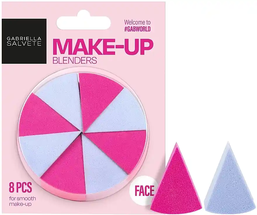 Makeup Sponge Set, 8 pcs - Accessories
