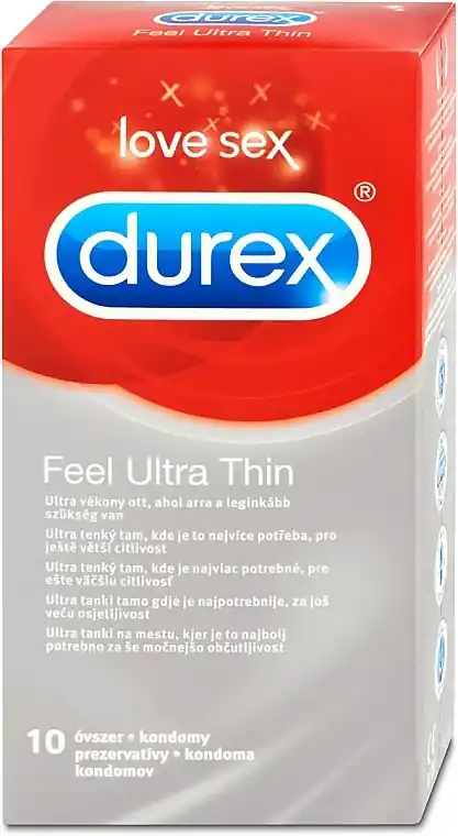 Ultra-Thin Condoms, 10 pcs