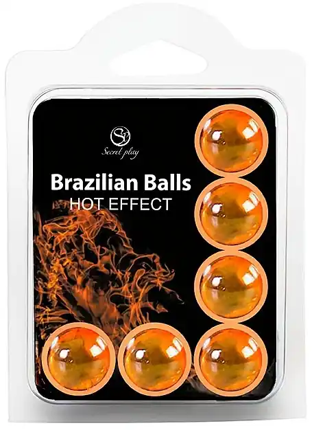 Set of Brazilian balls with a "hot" effect - Health & Care