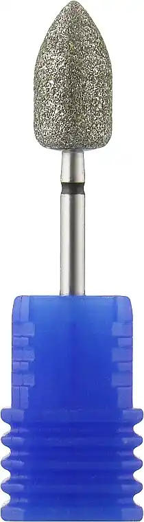 Nail File Drill Bit, bullet, 7 mm, black - Accessories