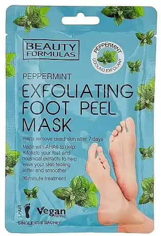 Peppermint Exfoliating Foot Mask - Bath and Body
