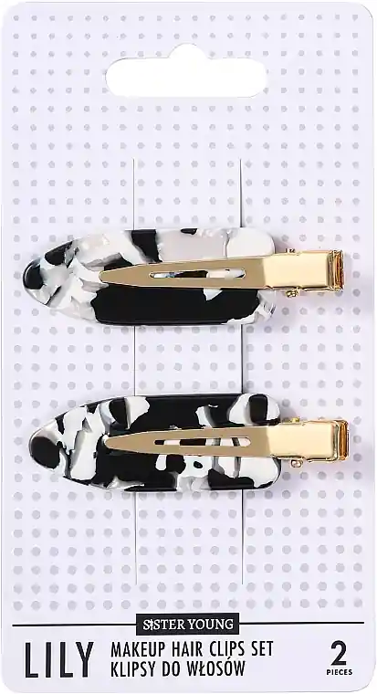 Hair Clip Set, 2 pcs. - Accessories