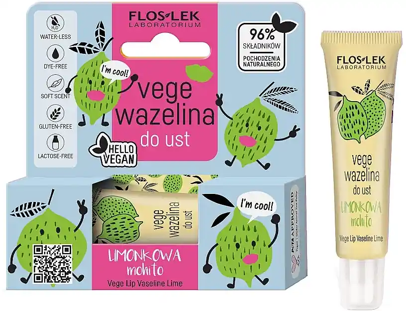 Cosmetic Vaseline for Lips 'Mohito' - Bath and Body