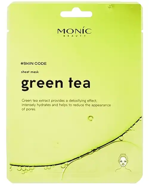 Green Tea Extract Sheet Face Mask - Skin Care Products