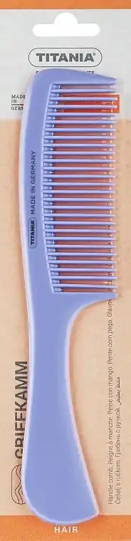 Comb with Large Handle 21 cm, Cornflower Blue - Accessories