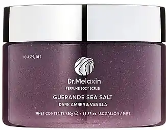 Dark Amber & Vanilla Perfumed Sea Salt Body Scrub - Bath and Body