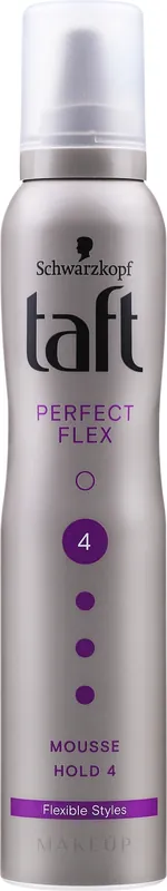 Ultra Strong Hold Styling Foam "Perfect Flex" with Liquid Elastin - Hair