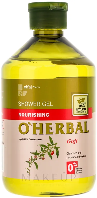 Nourishing Shower Gel with Goji Extract - Bath and Body