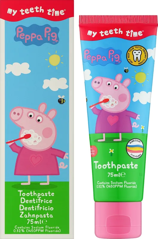 Children's Toothpaste with Fruity Flavor - Bath and Body