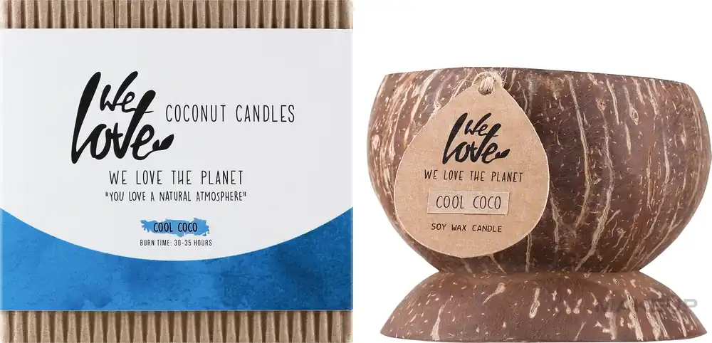 Scented Coconut Candle - Bath and Body