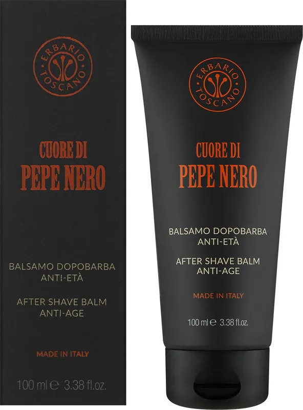 Erbario Toscano Black Pepper After Shave Balm Anti-Age