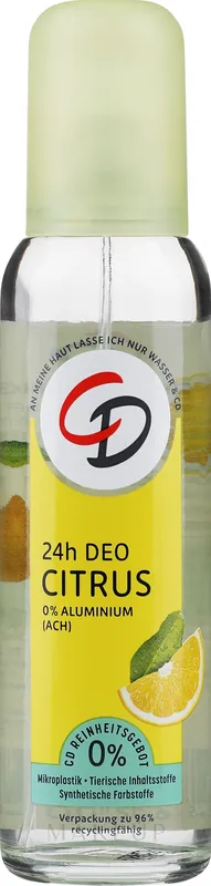 Organic Lemon Deodorant Spray - Bath and Body