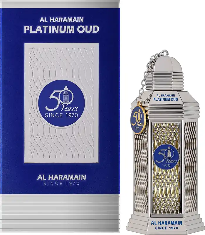 Al Haramain 50 Years Platinum Oud - Perfume