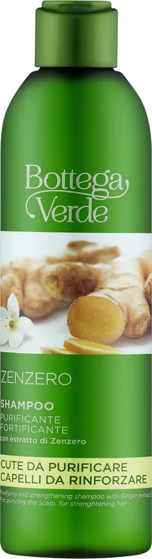 Strengthening & Purifying Shampoo with Ginger - Hair