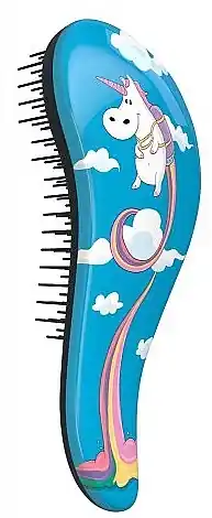 Detangling Hair Brush, blue - Accessories