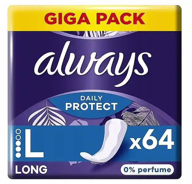 Panty Liners L, 64 pcs. - Bath and Body